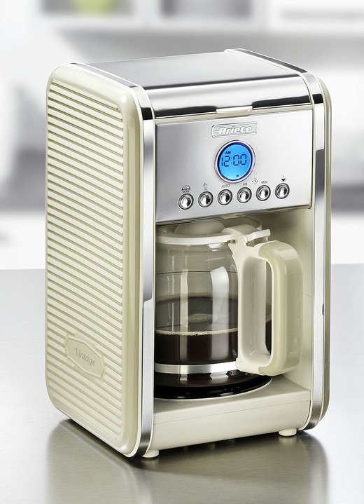 Kaffeemaschinen - Ariete Kaffeemaschine in verschiedenen Farben, in Farbe CREME Ansicht 1