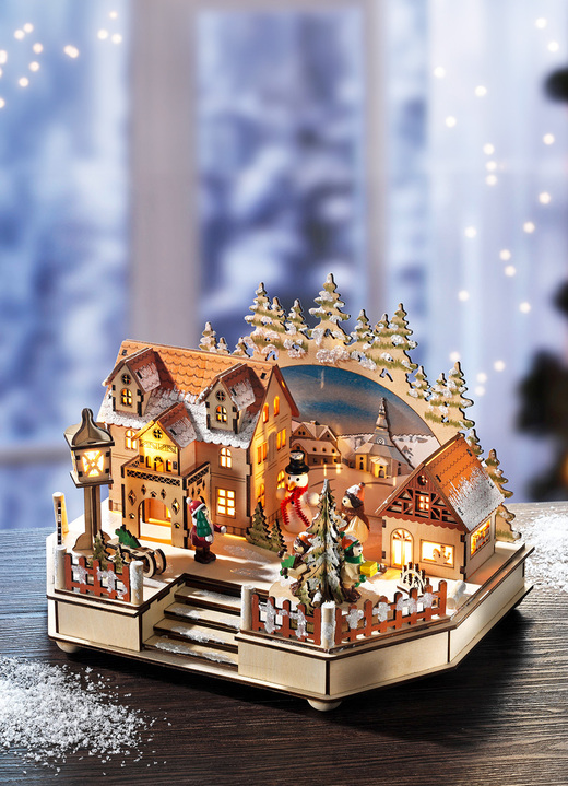 - Spieldose mit der Melodie «Oh Tannenbaum», in Farbe NATUR