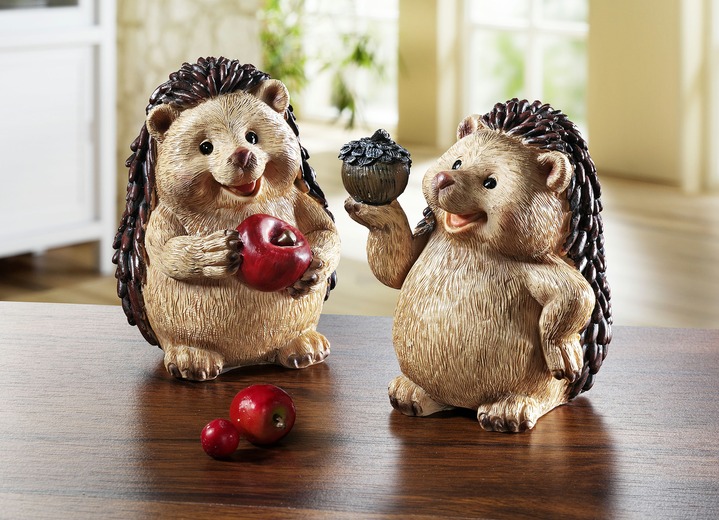 Figuren - Igel, 2er-Set, in Farbe BRAUN