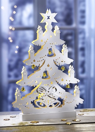 Beleuchteter Tannenbaum