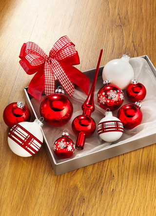 Weihnachtsbaumkugeln-Set