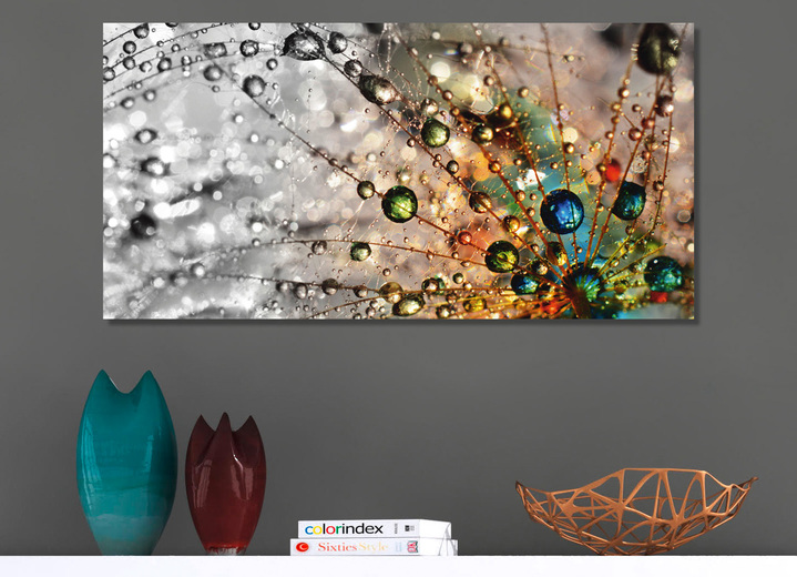 Modern - Bild «Farbenfrohe Natur», in Farbe GRAU Ansicht 1