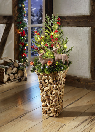 Wintergesteck mit Vase
