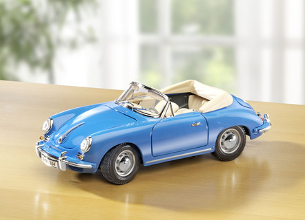 Porsche 356B Cabriolet von Bburago