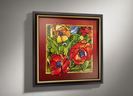 Goebel-Porzellan-Bild des Künstlers Louis Comfort Tiffany