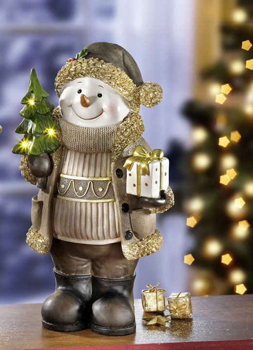 Beleuchtete Figuren aus Polyresin Weihnachten Brigitte St. Gallen