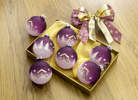 Hochwertiger Christbaumschmuck