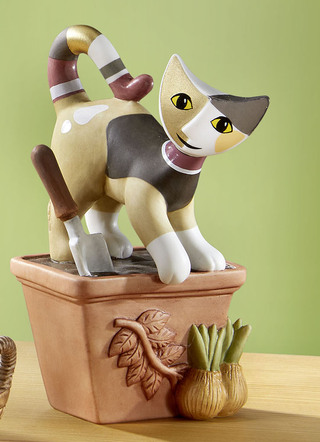 Katze aus der Rosina Wachtmeister Kollektion von Goebel