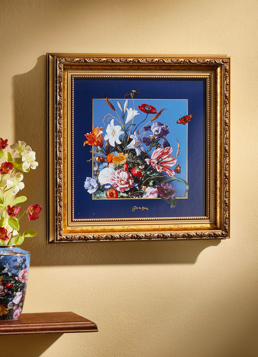 Blumen - Dekoration aus hochwertigem Feinsteingut, in Farbe BUNT, in Ausführung Minivase