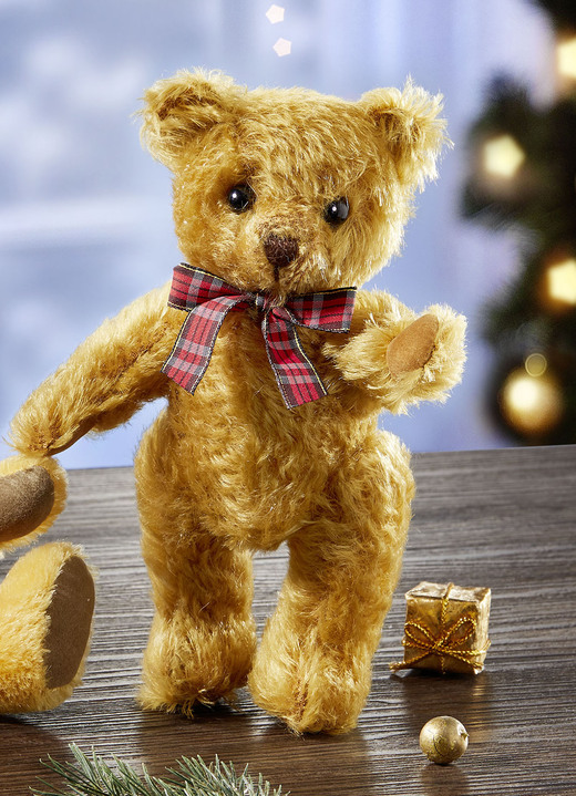 Geschenkideen - Bär aus hochwertigem Plüsch, in Farbe BRAUN, in Ausführung Plüschbär, braun Ansicht 1