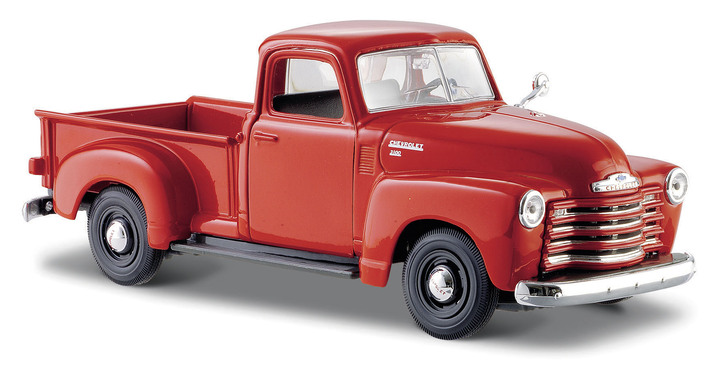 Sammlermodelle - Chevrolet 3100 Pickup '50 von Maisto, in Farbe ORANGE