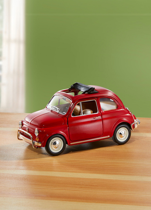 - Bburago Fiat 500L (1968), in Farbe ROT Ansicht 1