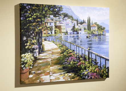 Bild Spaziergang im Sonnenlicht von H. Behrens