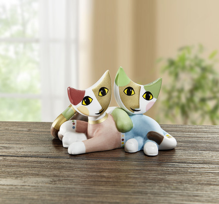 Mini-Katzenpaar aus der Rosina-Wachtmeister-Kollektion