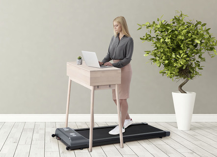 Walking-Laufband mit grossem Display