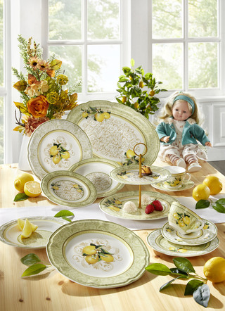 Hochwertige Fine-Bone-China-Porzellan-Serie