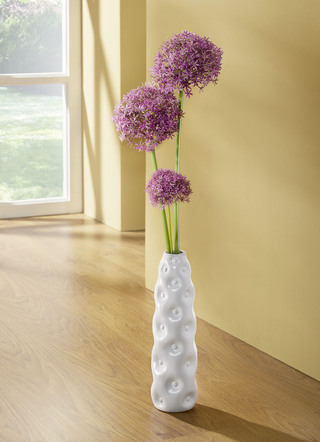Allium in Keramikvase