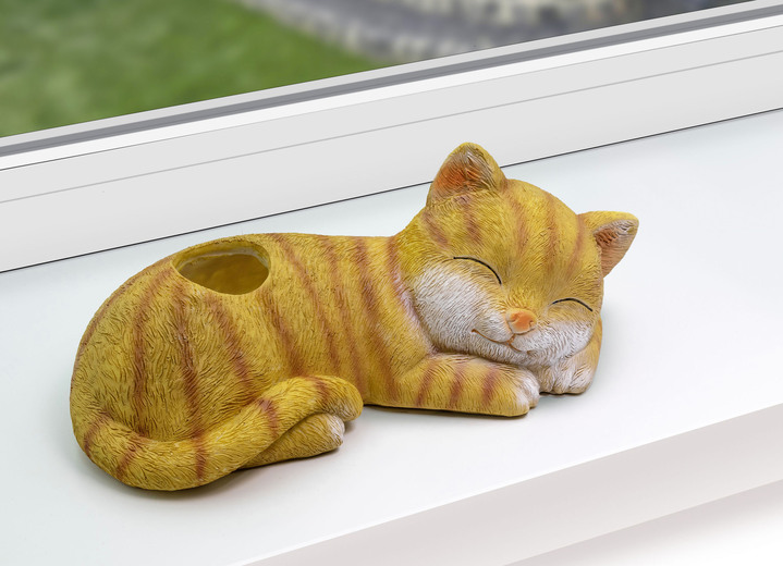 Raumklima - Luftbefeuchter Katze, in Farbe ORANGE