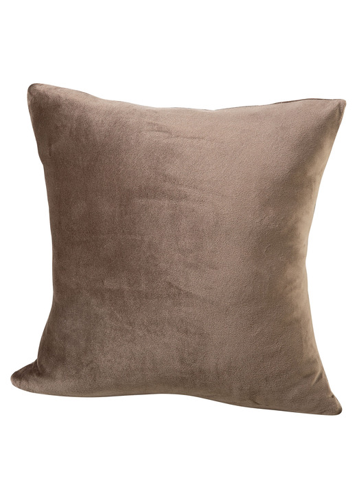 Sessel- & Sofaüberwürfe - Stretchbezüge mit Fleckschutz, in Größe 101 (Sesselbezug) bis 905 (Kissenbezug, 40x40 cm), in Farbe BRAUN Ansicht 1