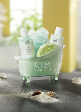 Bade-Set in Duftrichtung Aloe Vera, 5-teilig