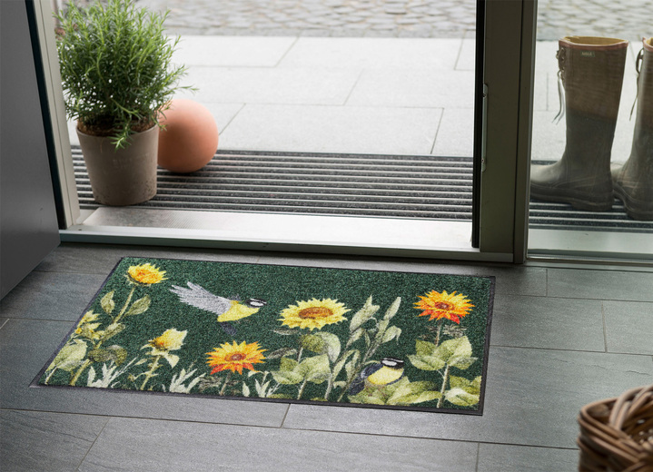 Fussmatten - Fussmatte mit rutschhemmender Rückseite, in Farbe BUNT Ansicht 1