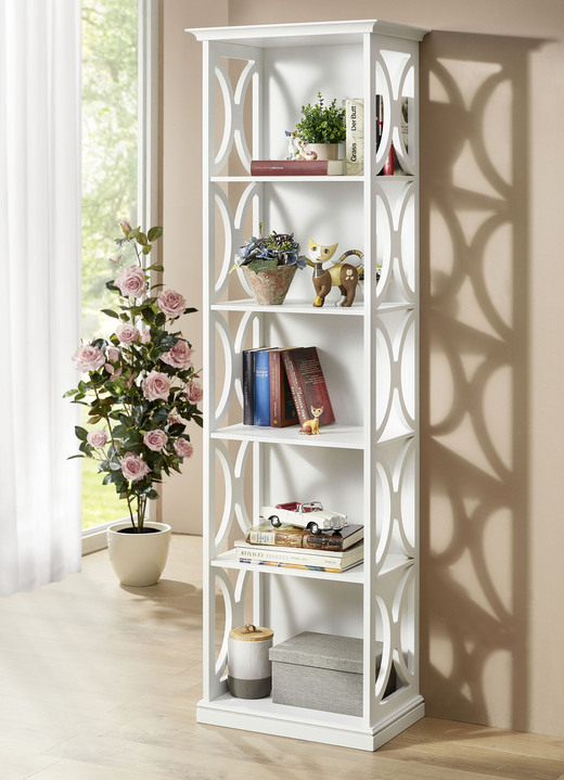 Regale & Schränke - Regale mit italienischem Charme, in Farbe WEISS, in Ausführung klein Ansicht 1