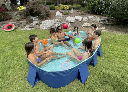 Faltbarer Pool