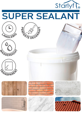 Dichtungsmasse «Super Sealant», 1kg