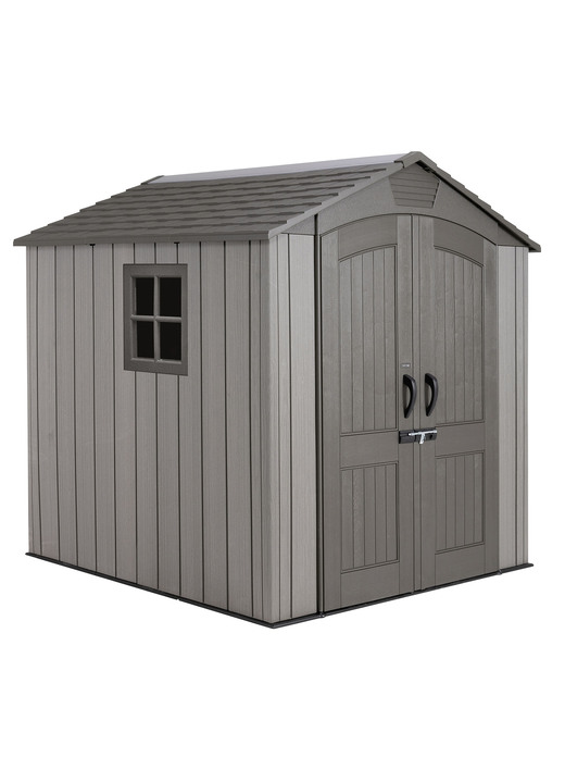Gartenzubehör - Stabiles Gerätehaus, in Farbe GRAU, in Ausführung Gerätehaus Stella Ansicht 1