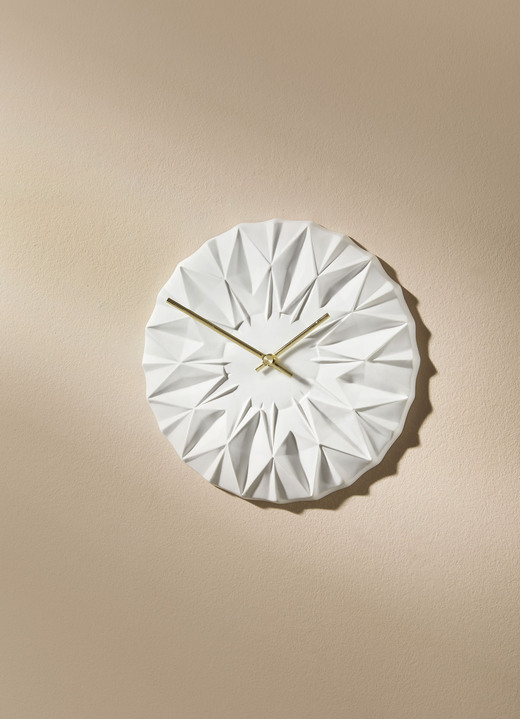 Uhren - Wanduhr, in Farbe WEISS