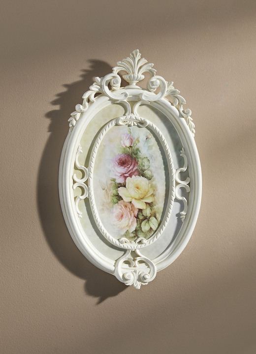 Blumen - Wandbild mit Blumenstrauss, in Farbe IVORY-ROSA