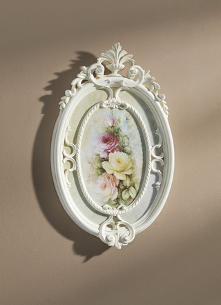 Wandbild mit Blumenstrauss