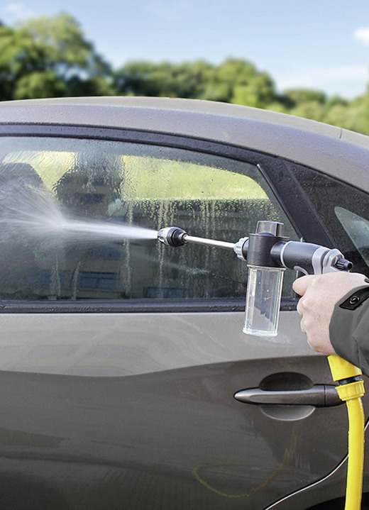 Gartenzubehör - Seifenspender für Starlyf Pressure Gun, in Farbe TRANSPARENT Ansicht 1