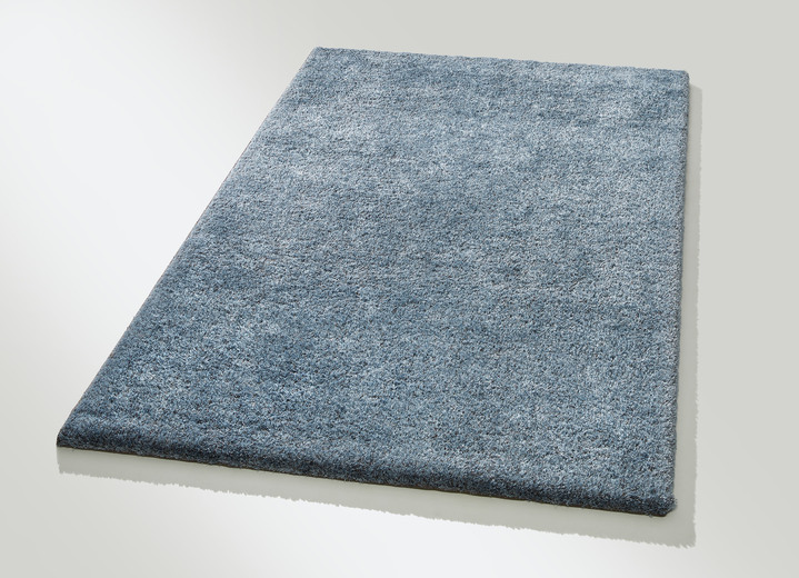 Modern - Hochwertige Brücken und Teppiche mit rutschhemmender Latex-Rückseite, in Größe 111 (Brücke, 67x140 cm) bis 282 (Teppich, 200x290 cm), in Farbe BLAUGRAU Ansicht 1