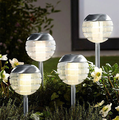 Bewerbung des Bereiches Gartenbeleuchtung