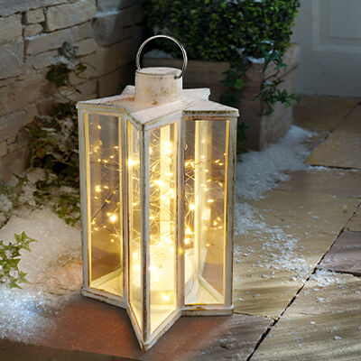 Bewerbung des Bereiches Weihnachtliche Aussendekorationen