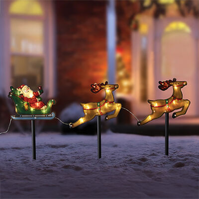 Bewerbung des Bereiches Weihnachtliche Aussendekorationen