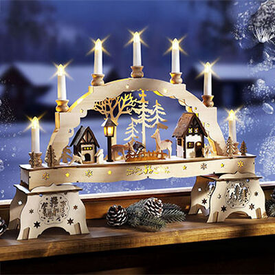 Bewerbung des Bereiches Weihnachtliche Dekoration