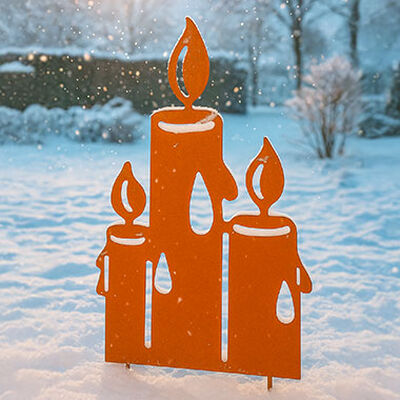 Bewerbung des Bereiches Weihnachtliche Außendekorationen