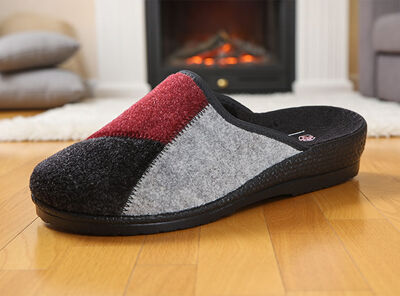 Bewerbung des Bereiches Hausschuhe