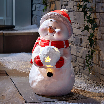 Bewerbung des Bereiches Weihnachtliche Aussendekorationen