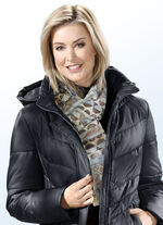 Schal mit Fantasiedessin 