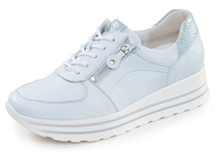 Waldl&auml;ufer, bequeme Damen-Sneaker, Weite H, mit herausnehmbarem Fussbett 