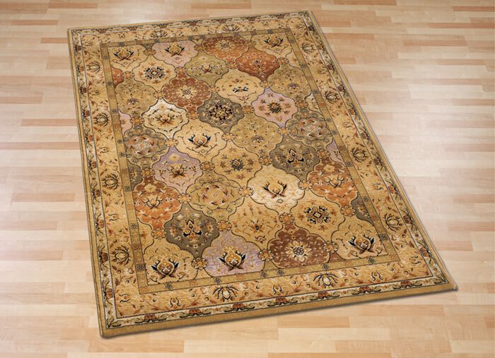 Gewebte Br&uuml;cken, Galerien, Teppiche und Bettumrandung BEIGE