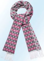 Schal mit Rautendessin 