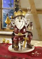 Aus dem Erzgebirge: R&auml;ucherm&auml;nnchen K&ouml;nig von Zeidler 