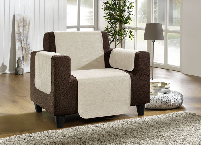 Wohnaccessoires aus hochwertigem Chenille CREME