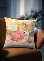 Kissenbezug Engel mit Reissverschluss 