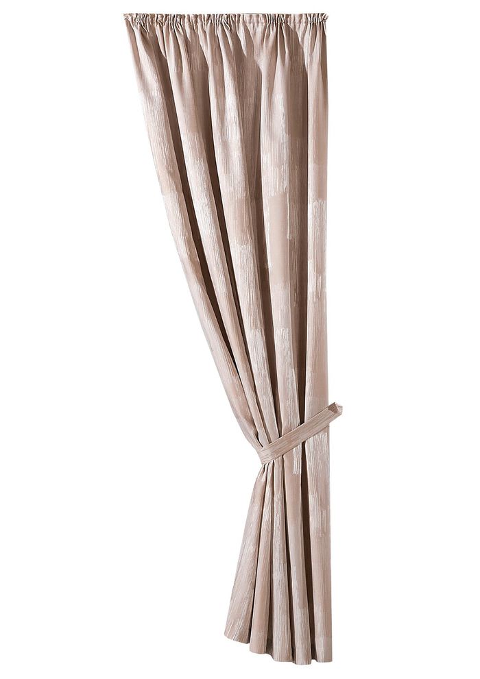 Blickdichte &Uuml;bervorh&auml;nge-Garnitur mit Universalschienenband 