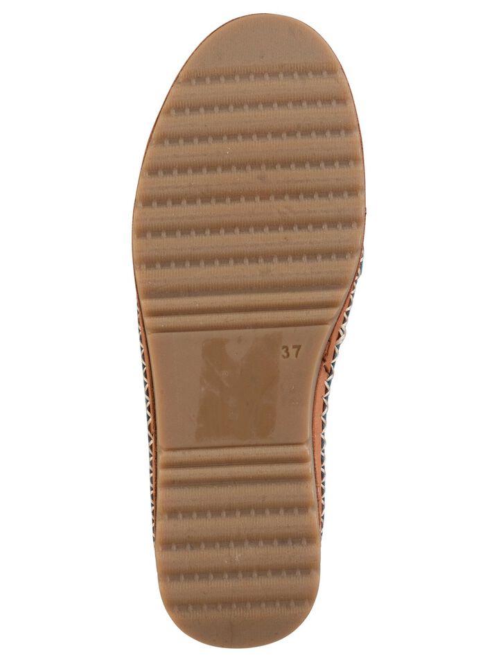 Gemini, sommerliche Damen-Slipper, Weite G, mit herausnehmbarem Fussbett JEANS